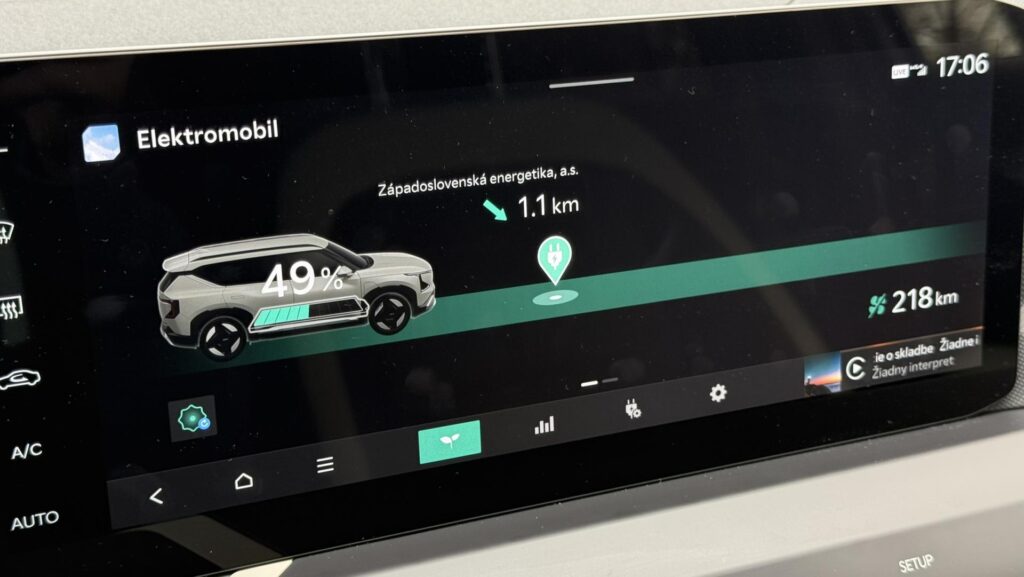 KIA EV5 spotreba
