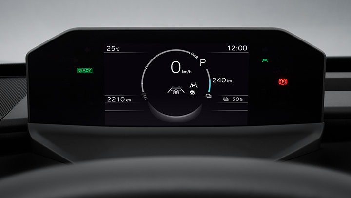 Subaru Uncharted dash