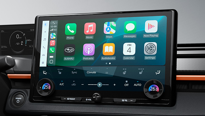 Subaru Uncharted display