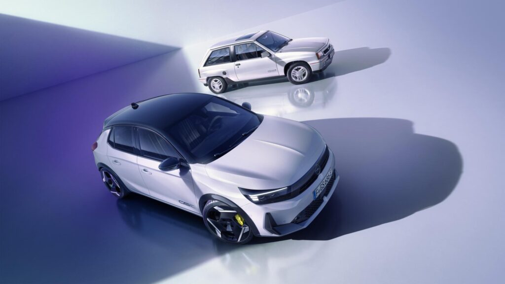 Opel Corsa GSE vs stara