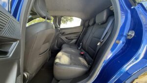 Renault Clio TCe sedenie vzadu