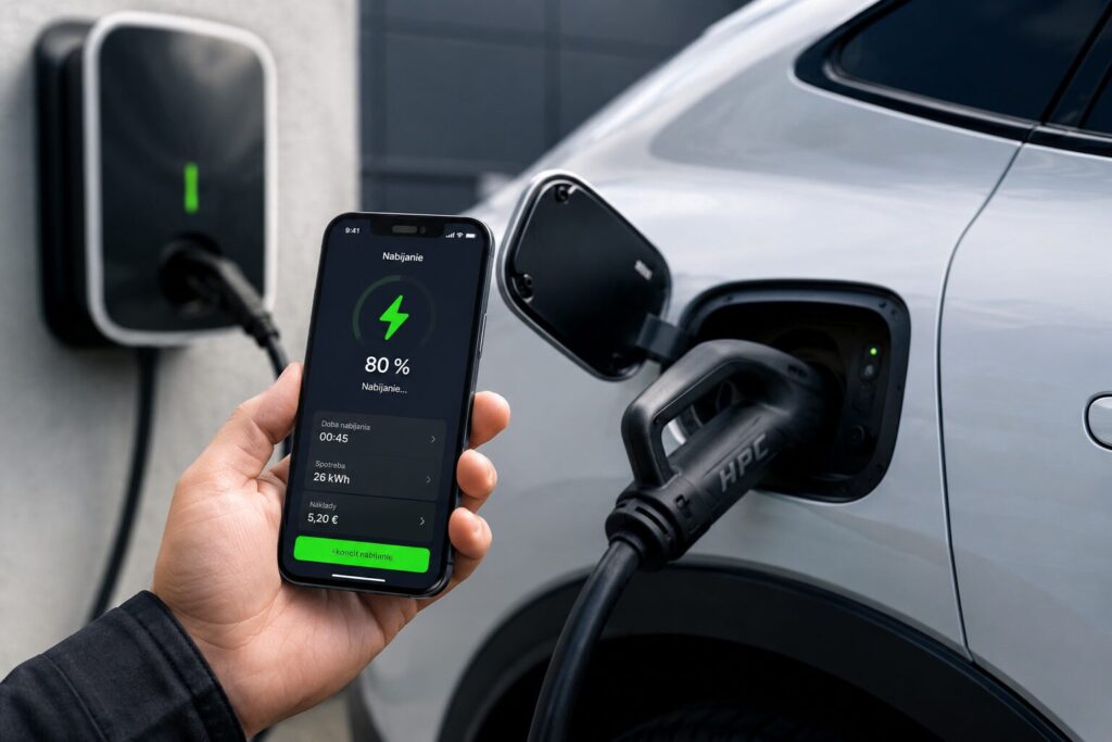 náklady na nabíjanie elektromobilu