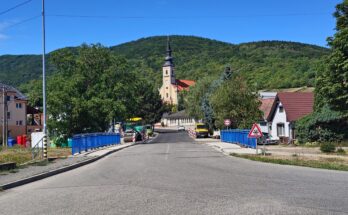 Horné Orešany cesta