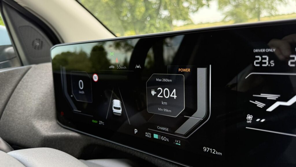 KIA EV2 Earth displej