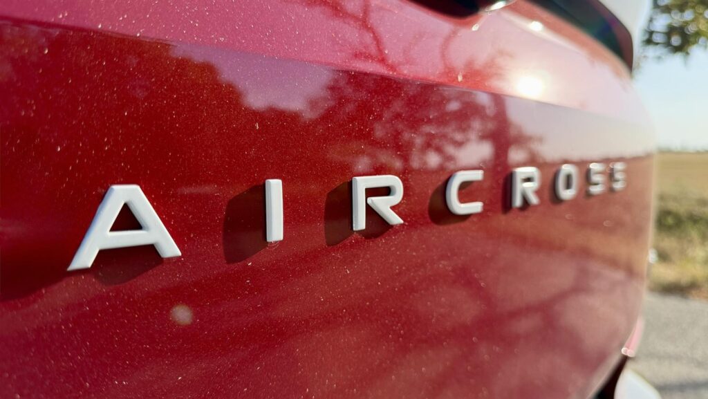 Citroën C5 Aircross napis