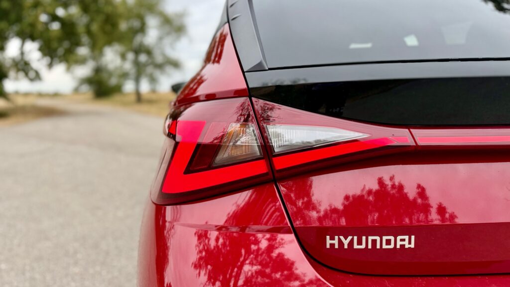 Hyundai i20 Black Line zadne svetla