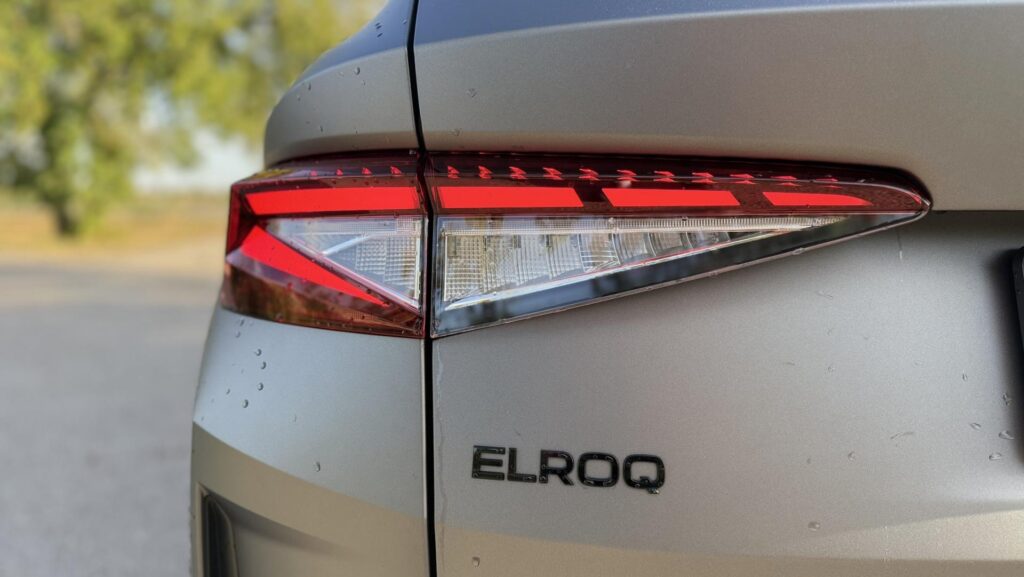 Škoda ELROQ RS 130 zadné svetlá