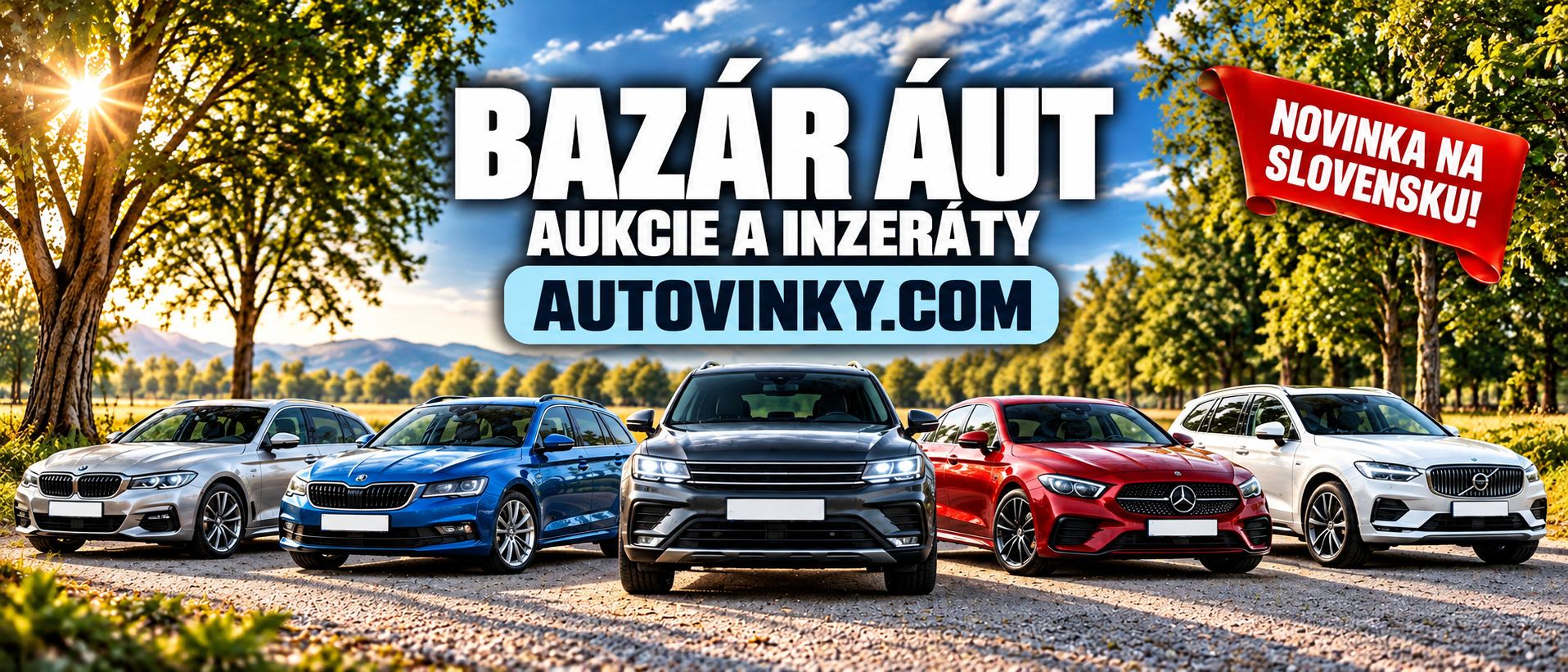 Nový slovenský projekt spája klasickú autoinzerciu s online aukciami