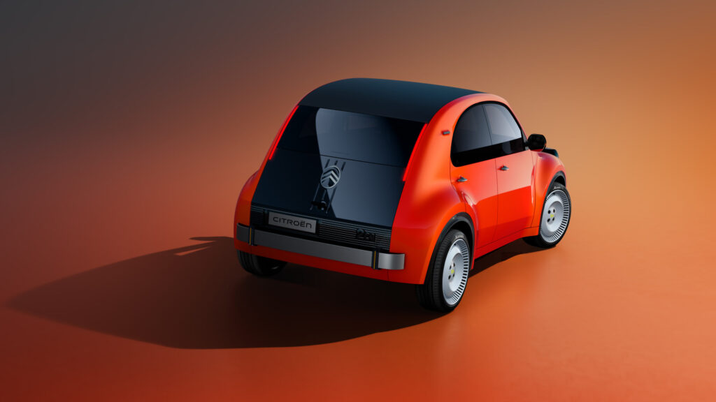 Citroën 2 CV Concept – ručne rolovateľná plátená strecha