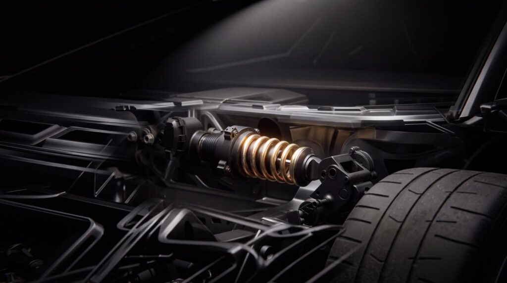 Tesla Roadster suspension